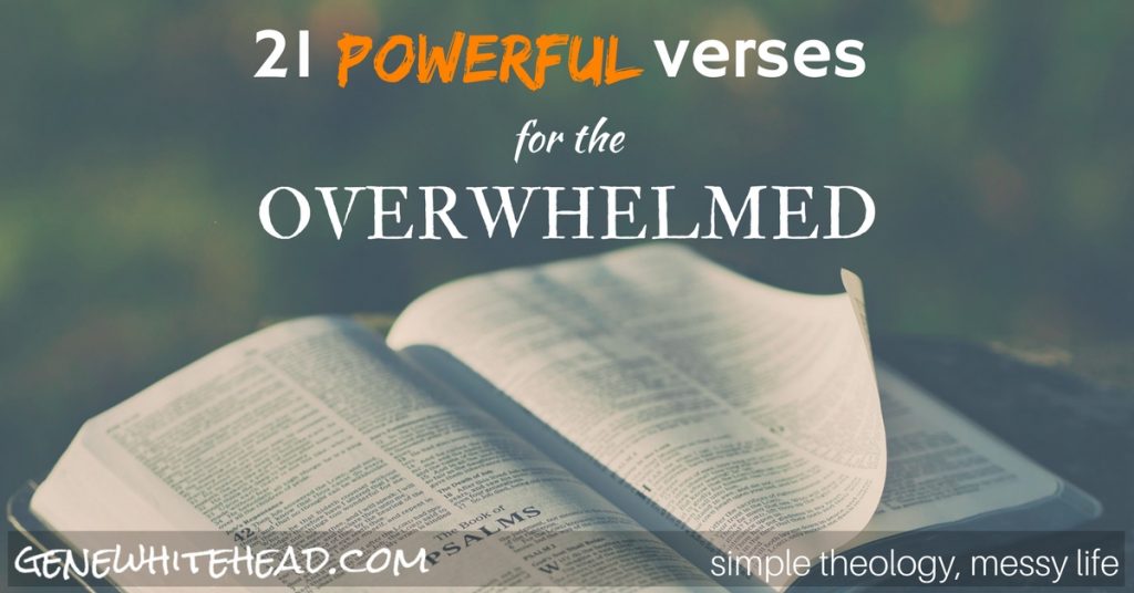 bible on outdoor table open to book of psalms 21 powerful verses for the overwhelmed