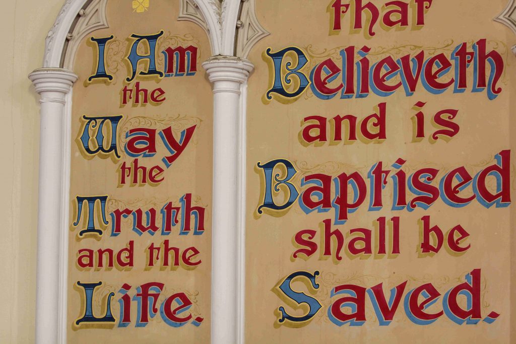 christology-doctrine-of-jesus-christ-church-sign-declaring-i-am-the-way-truth-and-life